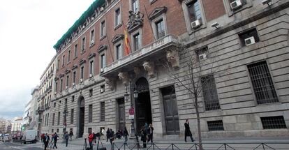 Sede del Ministerio de Hacienda en Madrid.