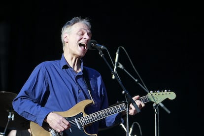 Tom Verlaine, guitarist and co-founder of the seminal proto-punk band Television, in Barcelona in a file photo.