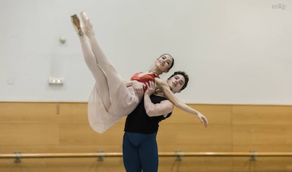 Ensayo de 'Love, fear, loss', en la sede de la Compañía Nacional de Danza.