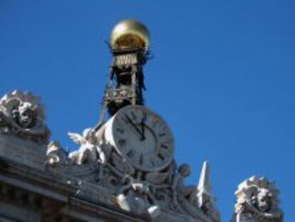 Fachada del Banco de Espa&ntilde;a