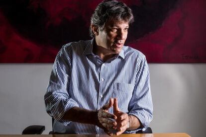 O prefeito Fernando Haddad, nesta quarta-feira.
