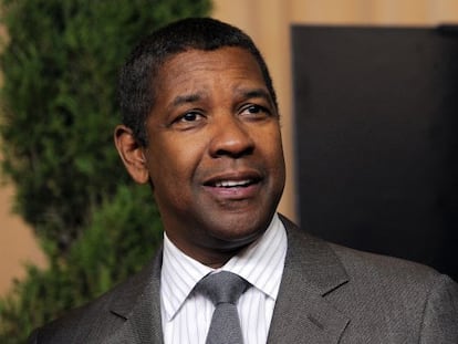 El actor estadounidense Denzel Washington.