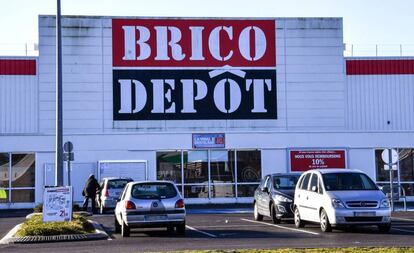 Una tienda Brico Depôt en el norte de Francia.