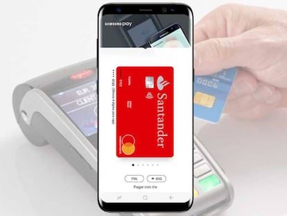 Samsung Pay ya se puede usar con Banco Santander