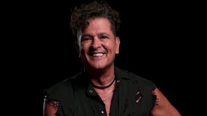 El artista Carlos Vives durante la promoción de su nueva gira 'El rock de mi pueblo vive'.