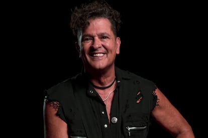 El artista Carlos Vives durante la promoción de su nueva gira 'El rock de mi pueblo vive'.