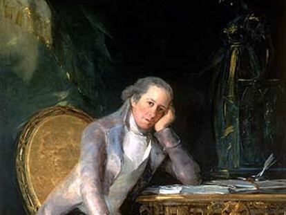 Retrato de Jovellanos, por Goya (1798).