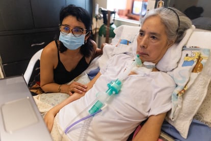 Perú: Maria Benito, enferma con ELA