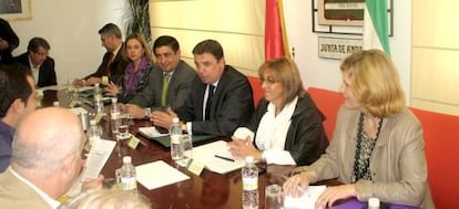 Presentación del primer aforo del aceite.