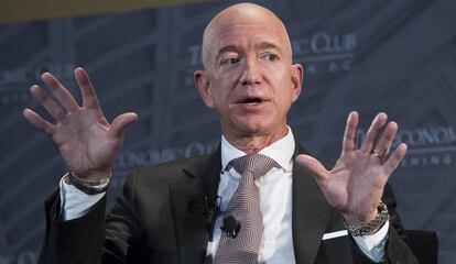 El fundador de Amazon, Jeff Bezos, en Washington, el pasado septiembre. 