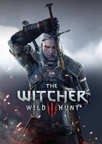 Póster del videojuego 'The witcher 3. Wild hunt', cuya narrativa dirigió Jakub Szamalek.