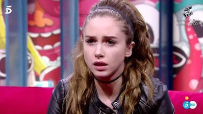 La concursante Carlota Prado, en una imagen de 'Gran Hermano Revolution', la edición de 2017 del concurso.