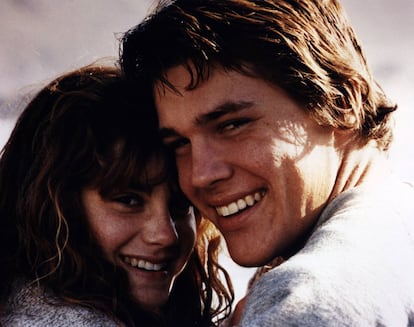 Kerry Green y Josh Brolin en 'Los Goonies'.