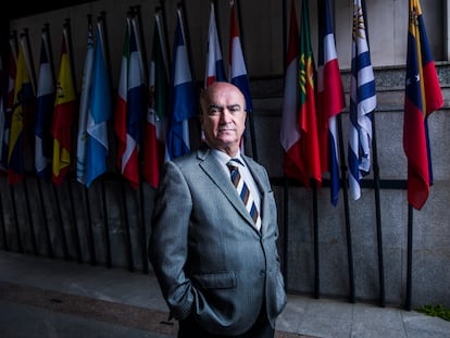 El secretario general de la OEI, Mariano Jabonero, el martes en Madrid.