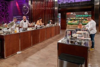 Un momento de la grabación de 'MasterChef', el programa de la televisión lineal más seguido en diferido en 2022.