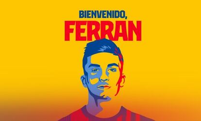 Ferran Torres, nuevo fichaje del Barcelona.