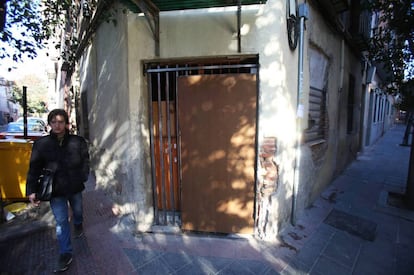 Narcopiso clausurado en Puente de Vallecas, en una imagen de archivo.