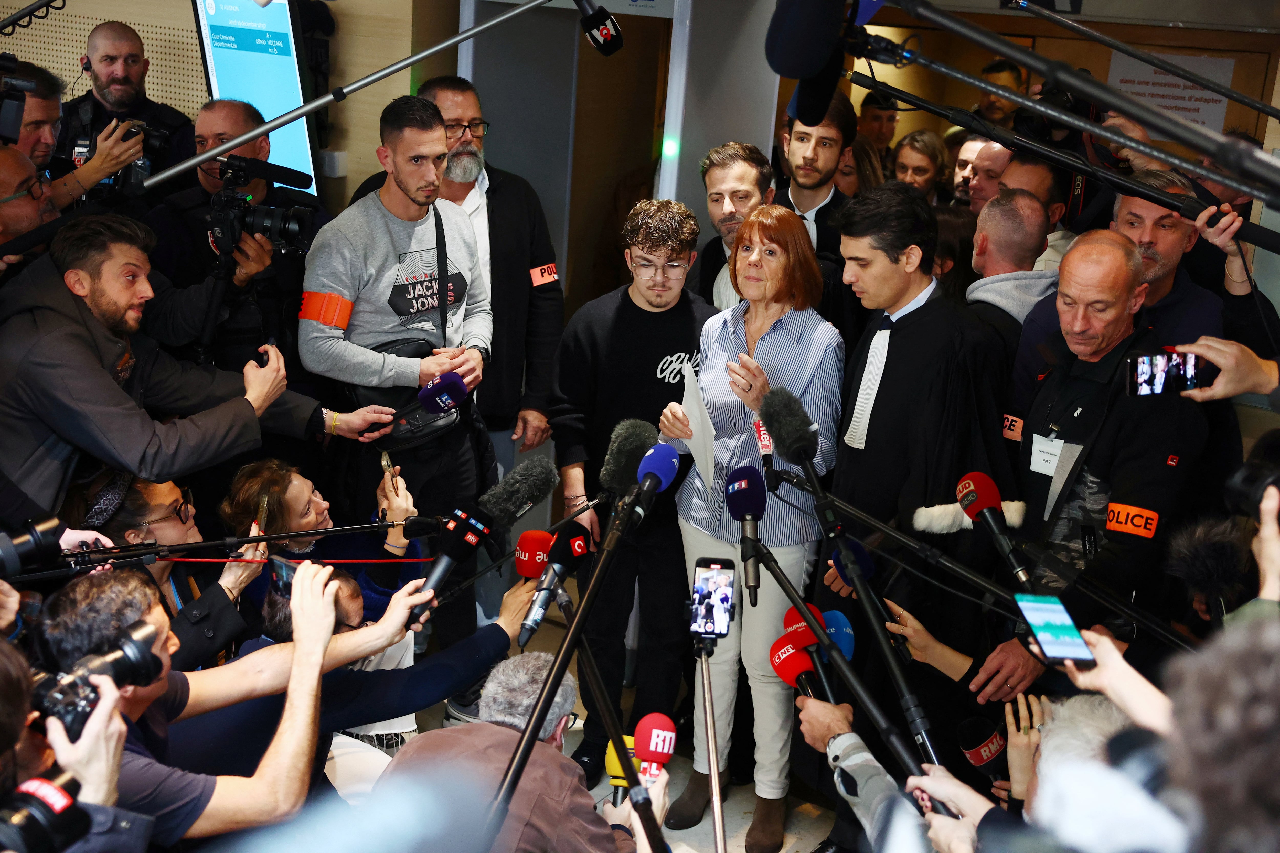 Gisèle Pelicot: “Confío en que hombres y mujeres puedan vivir en armonía y con respeto mutuo”