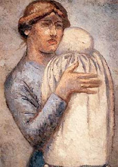 <i>Maternidad </i>(hacia 1914-1918), de Julio González.