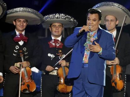 Juan Gabriel, en los Premios Billboard.