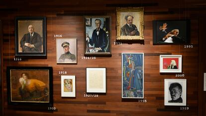 A selection of artwork from the Museum of Modern Literature's permanent collection in Marbach am Neckar, Germany.