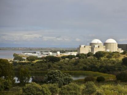 Central nuclear de Almaraz, en la provincia de C&aacute;ceres.  