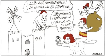 Viñeta de Peridis del 2 de agosto de 2024.