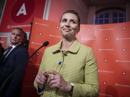 La líder socialdemócrata danesa, Mette Frederiksen.