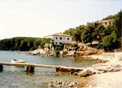 La famosa Casa Blanca de Lawrence Durrell en Kalamai, al norte de Corfú