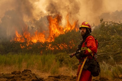 Incendios activos en España
