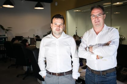 Francisco José Barrios (izquierda) y José Manuel Imañas, de Audax.