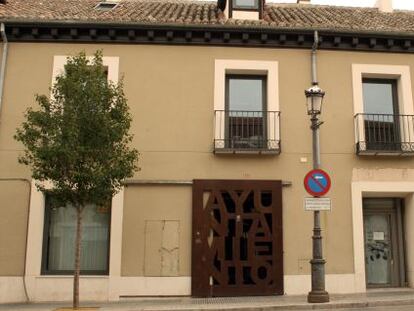 Fachada del edificio municipal del Ayuntamiento de Aranjuez.