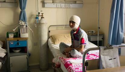 Fotogalería de la labor de MSF en el hospital de Ammán.