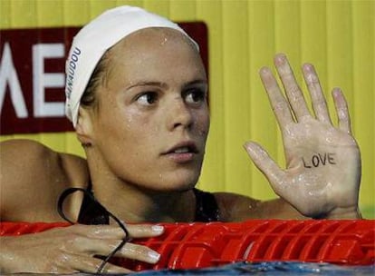 La nadadora Laure Manaudou