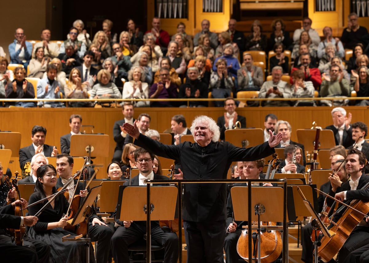 Simon Rattle y la Sinfónica de la Radio de Baviera, la familia perfecta ...