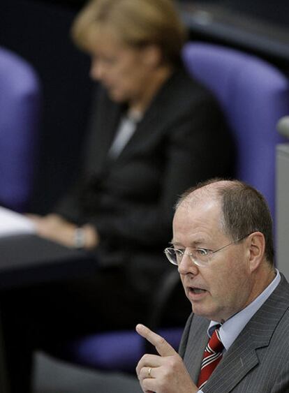 El ministro de Hacienda alemán, Peer Steinbrück.