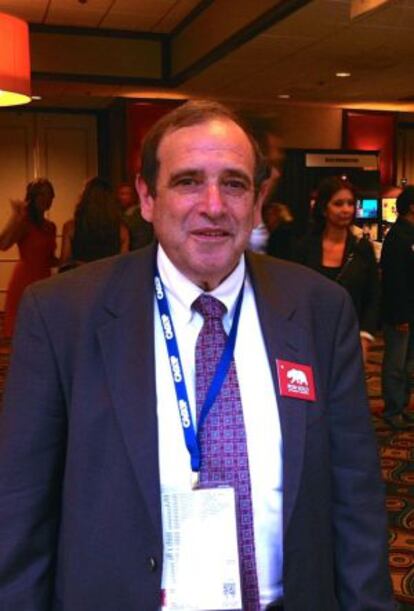Ron Gold, en la convención republicana de California el pasado domingo.