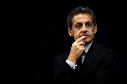 El expresidente francés, Nicolás Sarkozy.
