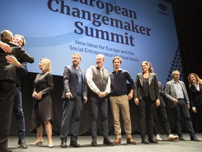 Acto de inauguración del European Changemaker Summit.