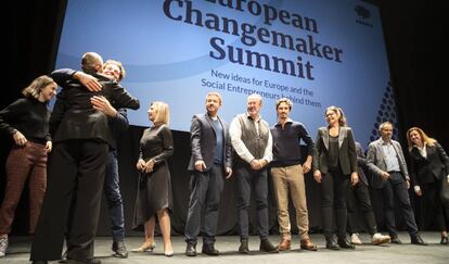 Acto de inauguración del European Changemaker Summit.