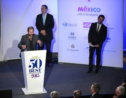 Un momento de la ceremonia de los 50 Mejores Restaurantes de América Latina de 2015.