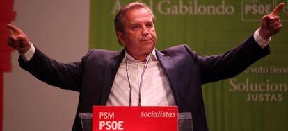 El candidato del PSOE Antonio Miguel Carmona.