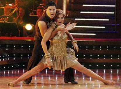 Mónica Seles, en <i>Bailando con las estrellas.</i>