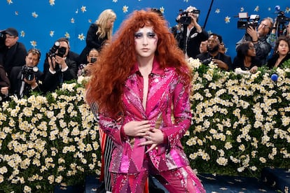 Chappell Roan, retratada en la Met Gala, el 5 de mayo de 2025 en Nueva York.