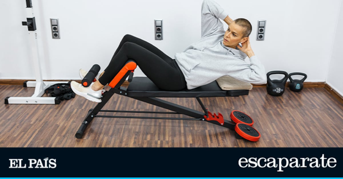 Es el banco para hacer ejercicio más vendido de Amazon: precio de escándalo para comenzar a hacer gimnasia en casa