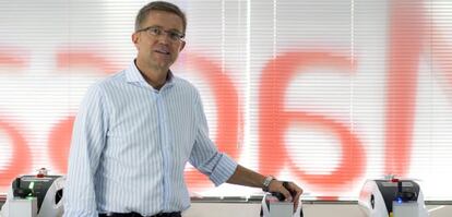 Jordi Pi&ntilde;ot, presidente de la empresa Macsa, con sede en Manresa (Barcelona). 
