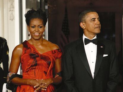 El influyente estilo de Michelle Obama cumple 50 años