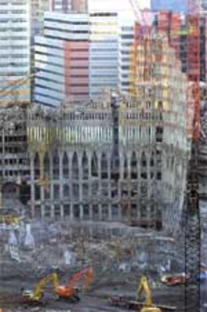 El nivel cero o hueco que dejaron las Torres Gemelas en Nueva York