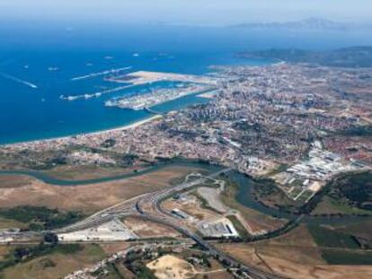 Imagen del Puerto de Algeciras.