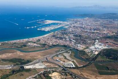 Imagen del Puerto de Algeciras.